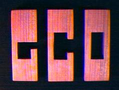 Doppelkreuz Einzelteile