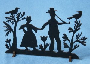 Scherenschnitt-Reproduktion