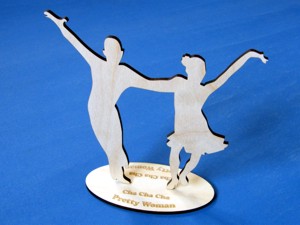 Tanzpaar Tischaufsteller